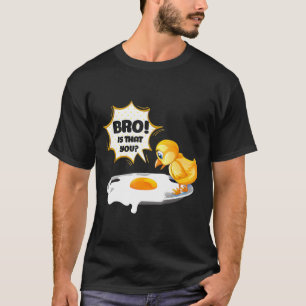Huhn - Funny Chicken Jocht Ei Brother Familie und T-Shirt