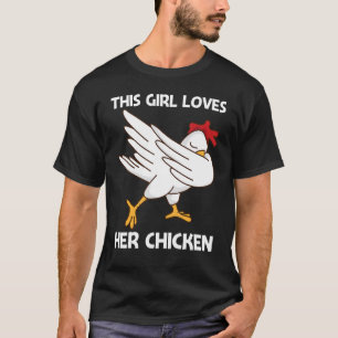 Huhn für Mädchen Kinder Geflügel Hahn Ei 1 T-Shirt
