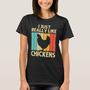 Huhn für Männer Frauen Landwirt Hühnerfarm Henne T-Shirt