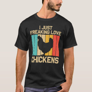 Huhn für Männer Frauen Landwirt Hühnerfarm Henne T-Shirt