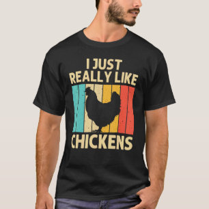 Huhn für Männer Frauen Landwirt Hühnerfarm Henne T-Shirt