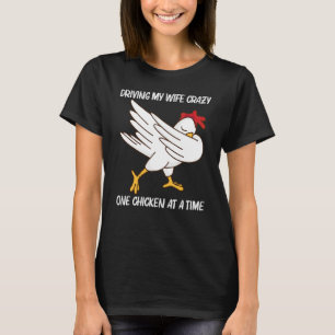Huhn für Männer Vater Geflügel Hahn Ei T-Shirt