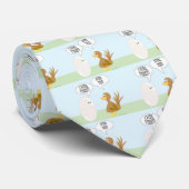 Huhn gegen Ei eine große Debatte Krawatte (Gerollt)