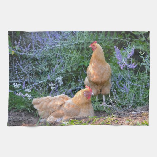 Huhn-Geschirrtuch Geschirrtuch (Horizontal)
