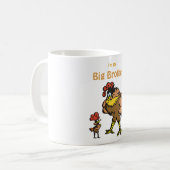 Huhn-großer Bruder Kaffeetasse (Vorderseite Links)