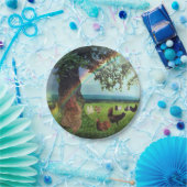 Huhn-Himmel Pappteller (Party)