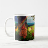 Huhn-Himmels-Tasse Kaffeetasse (Links)
