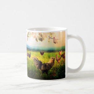 Huhn-Himmels-Tasse Kaffeetasse