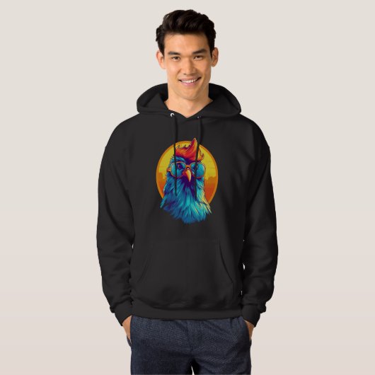 Huhn hoodie (Vorne ganz)
