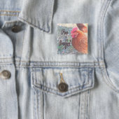 Huhn I kack Breakfast Funny Spaß Button (Beispiel)