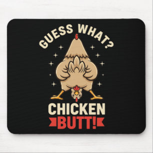 Huhn, ich lache immer noch rate Was Hühnerhintern Mousepad