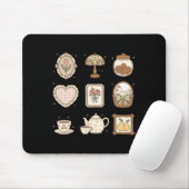 Huhn im Nest, Second-Hand-Oma-Core, Kokette Henne Mousepad (Mit Mouse)