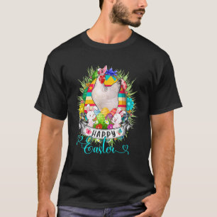Huhn im Ostereierkorb Süße Kaninchen Frohe Ostern T-Shirt