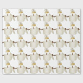 Huhn in der Suppe Geschenkpapier (Flach)