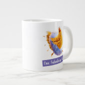 Huhn in Tutu Jumbo-Tasse (Vorderseite Rechts)