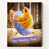 Huhn in Tutu Notizblock (Rückseite)