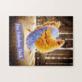 Huhn in Tutu Puzzle (Horizontal)
