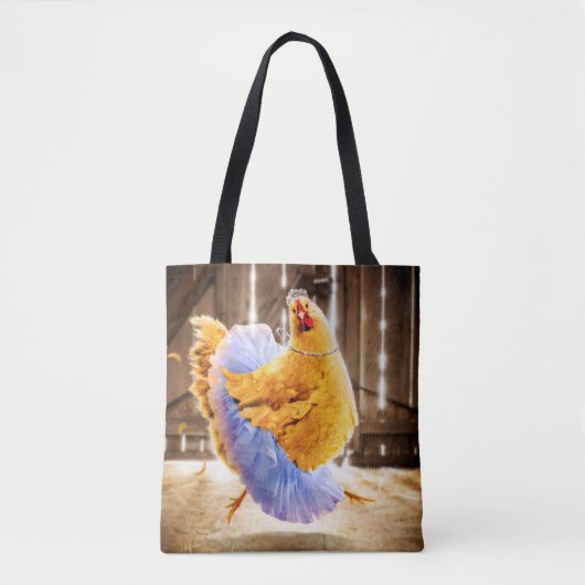 Huhn in Tutu Tasche (Vorderseite)