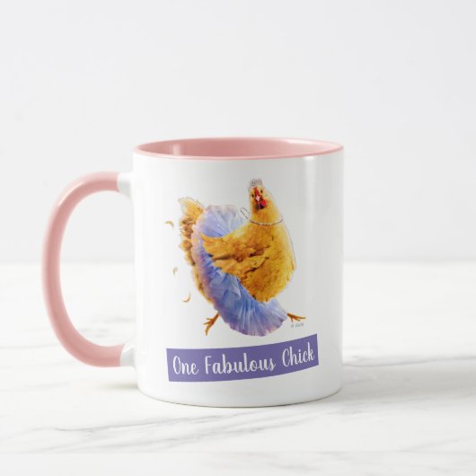 Huhn in Tutu Tasse (Links)