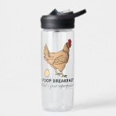Huhn Kacke Frühstück Funny CamelBak Trinkflasche (Links)