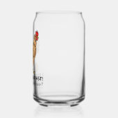 Huhn Kacke Frühstück Funny Design Dosenglas (Links)