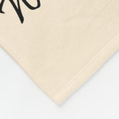 Huhn kackt Frühstücks-lustigen Entwurf Fleecedecke (Ecke)