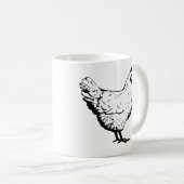 Huhn Kaffeetasse (VorderseiteRechts)