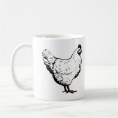 Huhn Kaffeetasse (Links)