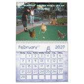 Huhn-Kalender Kalender (Feb 2027)