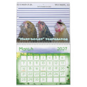 Huhn-Kalender Kalender (Mär 2027)