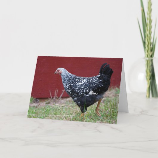 Huhn! Karte (Vorderseite)