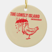 Huhn Keramikornament (Vorne)