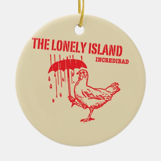 Huhn Keramikornament (Vorne)