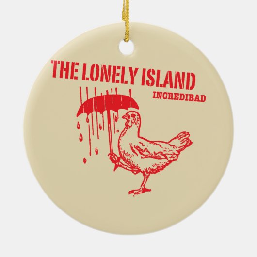 Huhn Keramikornament (Hinten)