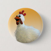 Huhn-Knopf Button (Vorderseite)