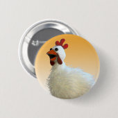 Huhn-Knopf Button (Vorne & Hinten)