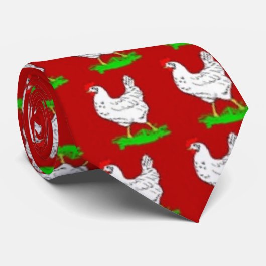 Huhn-Krawatte Krawatte (Gerollt)