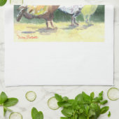 Huhn-Küchen-Geschirrtuch Küchentuch (Gefaltet)