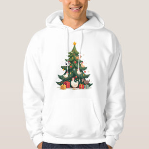 Huhn Kuh Ziege Pferd Bauernhof Tier Landwirt Chris Hoodie