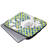 Huhn-Laptop-Hülse 13" Laptopschutzhülle (Vorne Knopf)