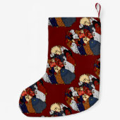 Huhn-Liebe Kleiner Weihnachtsstrumpf (Rückseite)