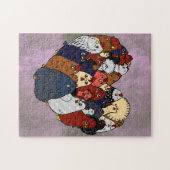 Huhn-Liebe Puzzle (Horizontal)