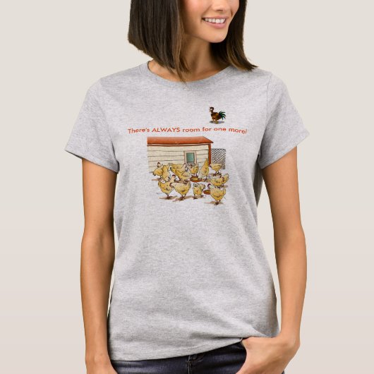 Huhn-Liebhaber T-Shirt (Vorderseite)