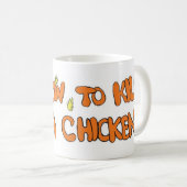 Huhn-Logo Kaffeetasse (VorderseiteRechts)