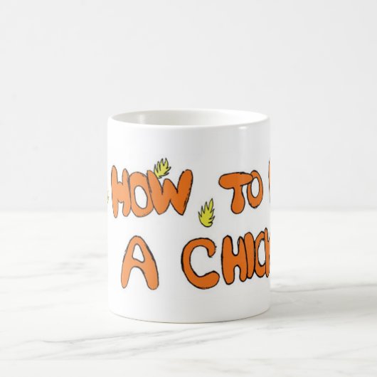 Huhn-Logo Kaffeetasse (Mittel)