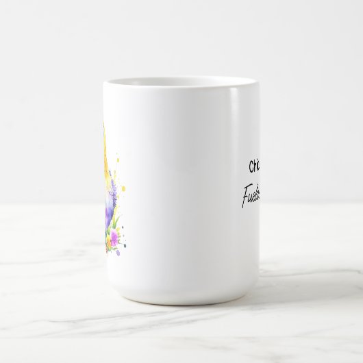 Huhn Lover mit Kaffee gespeist Kaffeetasse (Mittel)