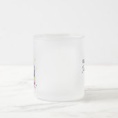 Huhn Lover mit Kaffee gespeist Mattglastasse (Mittel)