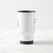 Huhn Lover mit Kaffee gespeist Reisebecher (Mittel)