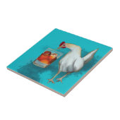 Huhn mit Manhattan Fliese (Seite)