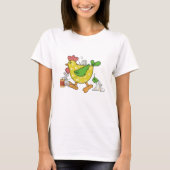 Huhn nähen T-Shirt (Vorderseite)